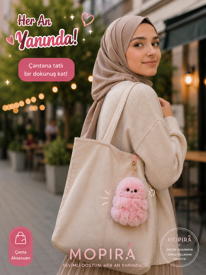 Sevimli Peluş Hareketli Çanta Arkadaşı